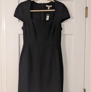 Banana Republic black Sloan shift dress-NWT!